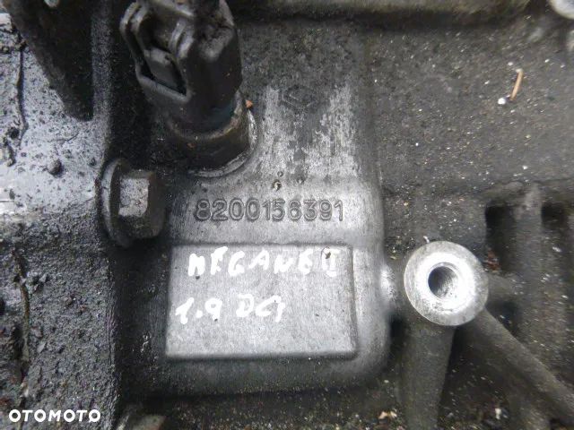 MANUALNA SKRZYNIA BIEGÓW RENAULT MEGANE II 1.9 DCI 8200156391 - 8