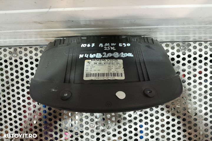 Ceasuri bord 9110197 BMW Seria 3 E90 [2004 - 2010] Sedan 318i MT (129 - 2