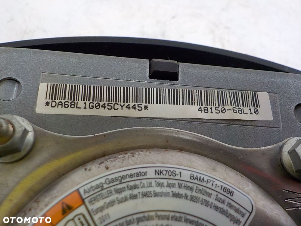 SUZUKI SWIFT IV FZ NZ MK7 PODUSZKA KIEROWCY AIR BAG - 2