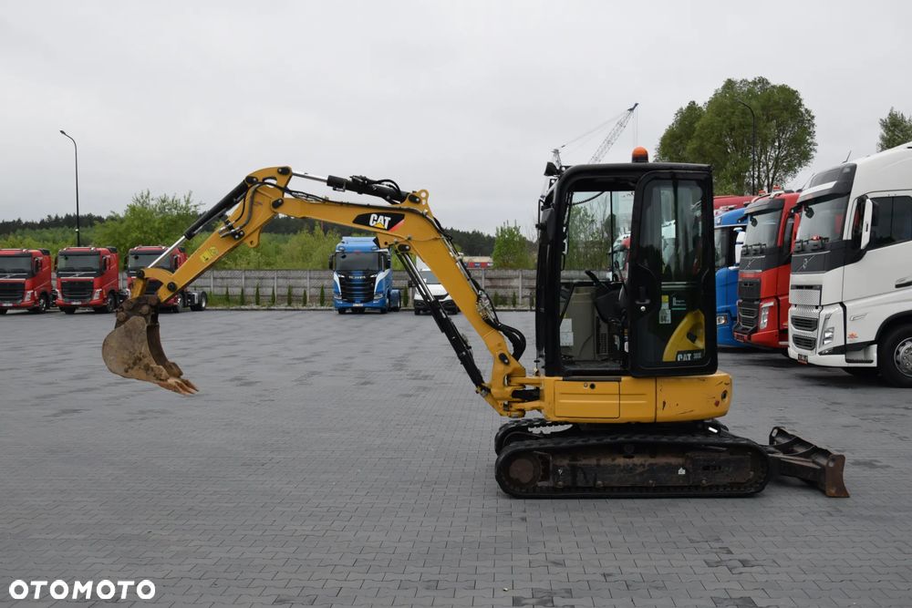 Caterpillar 303E / MINI KOPARKA / GĄSIENICE / 3374 MTH / DODATKOWY OSPRZĘT / SPROWADZONA - 8