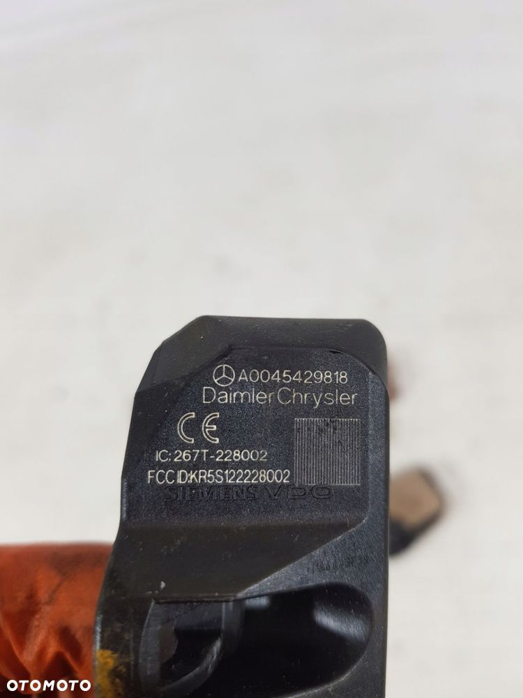 CZUJNIKI CIŚNIENIA OPON A0045429818 MERCEDES W221 KOMPLET - 4