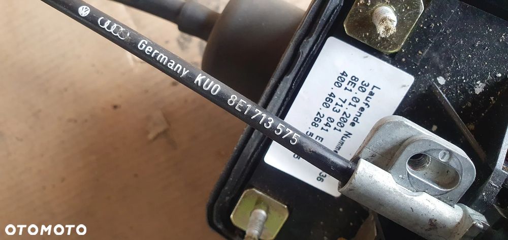 Wybierak lewarek biegów linka automat Audi A4 B6 8E1713111E 8E1713041E - 11