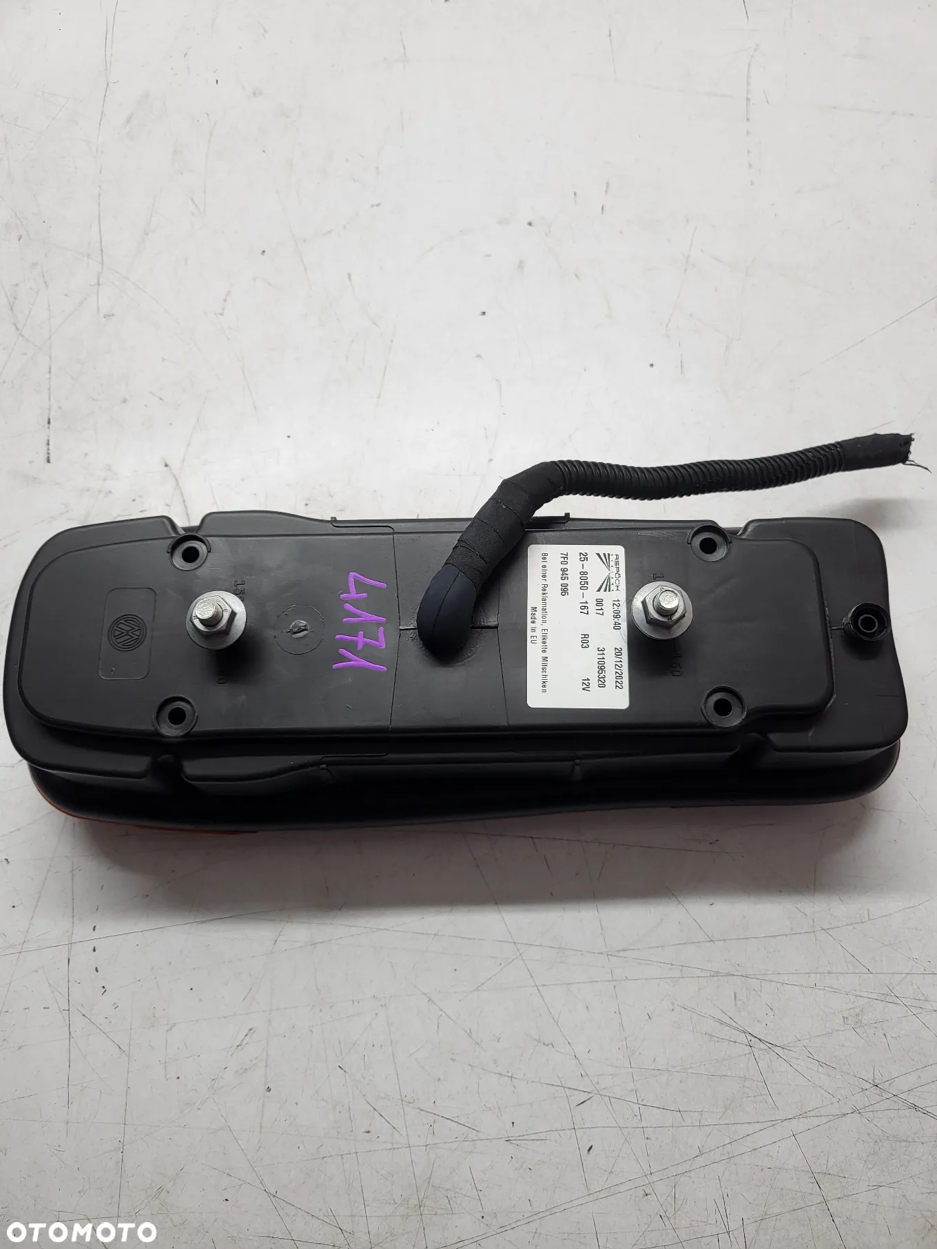 LAMPA LEWA TYLNA VW T5 T6 MASTER MOVANO IVECO DO RAMY SKRZYNI 7F0945095 - 4
