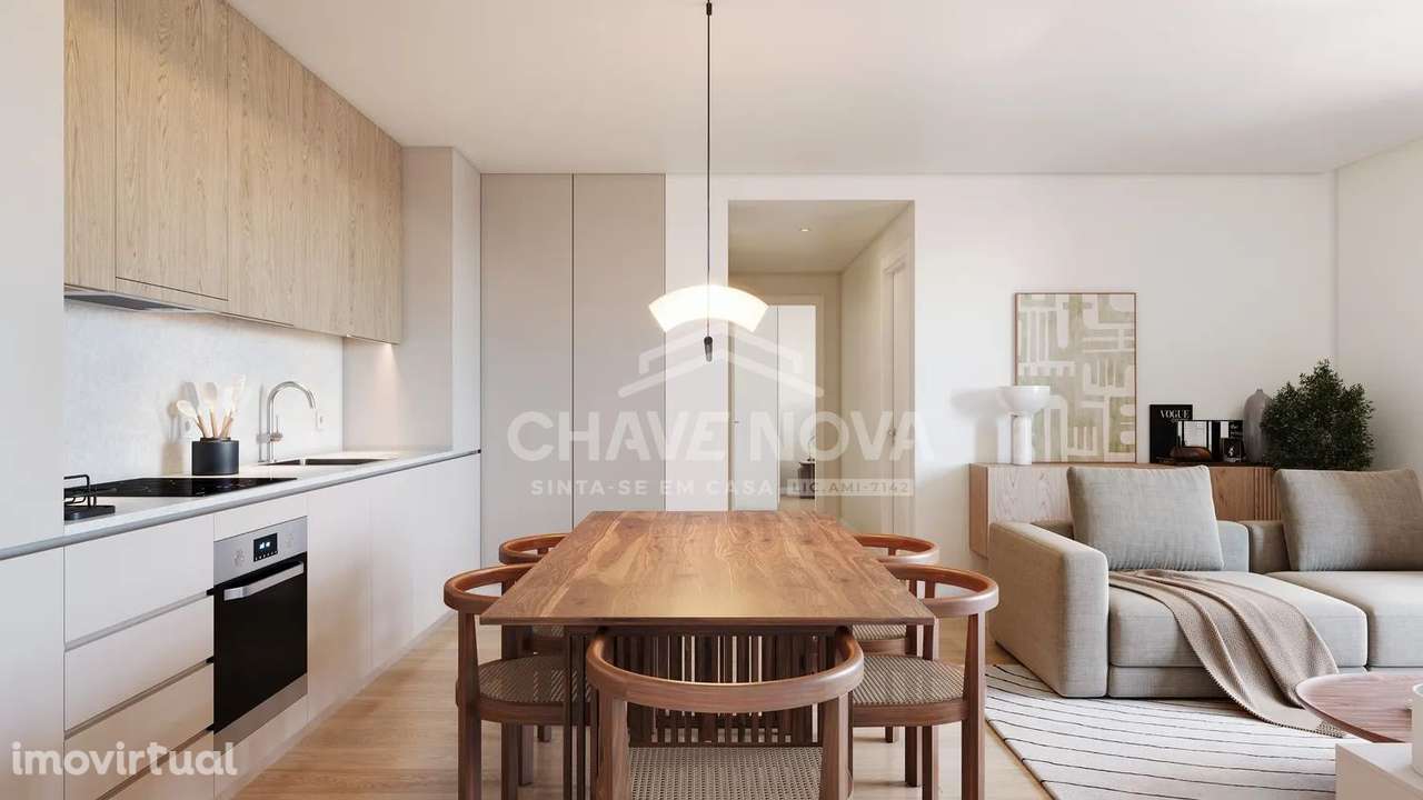 T1 NOVO - C/ Varanda , Arrumos e L. Garagem  SD/04590/RS - Grande imagem: 2/10