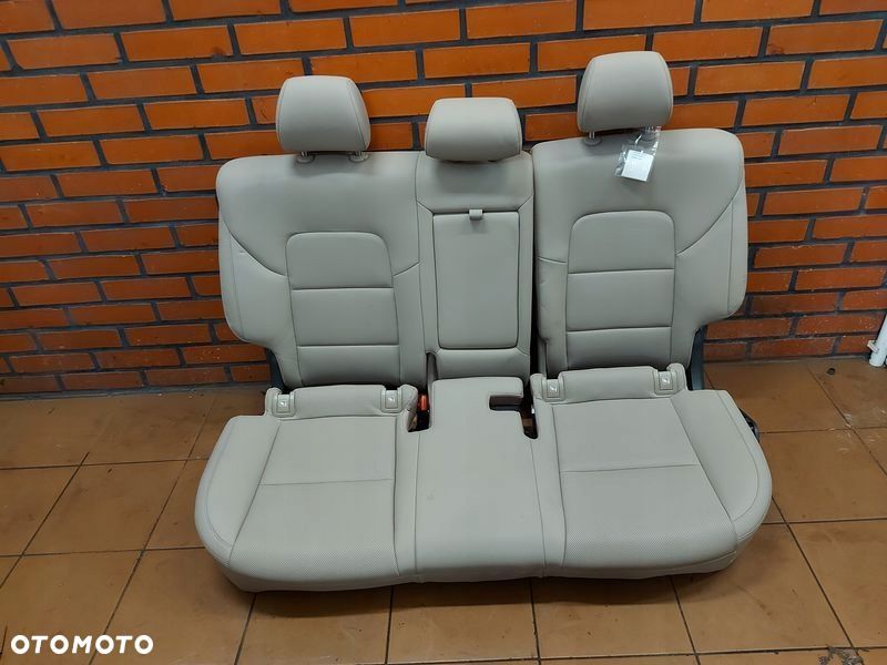 HYUNDAI TUCSON III 3 SIEDZISKO OPARCIE KANAPA TYŁ TYLNA GRZANA SKÓRA - 2