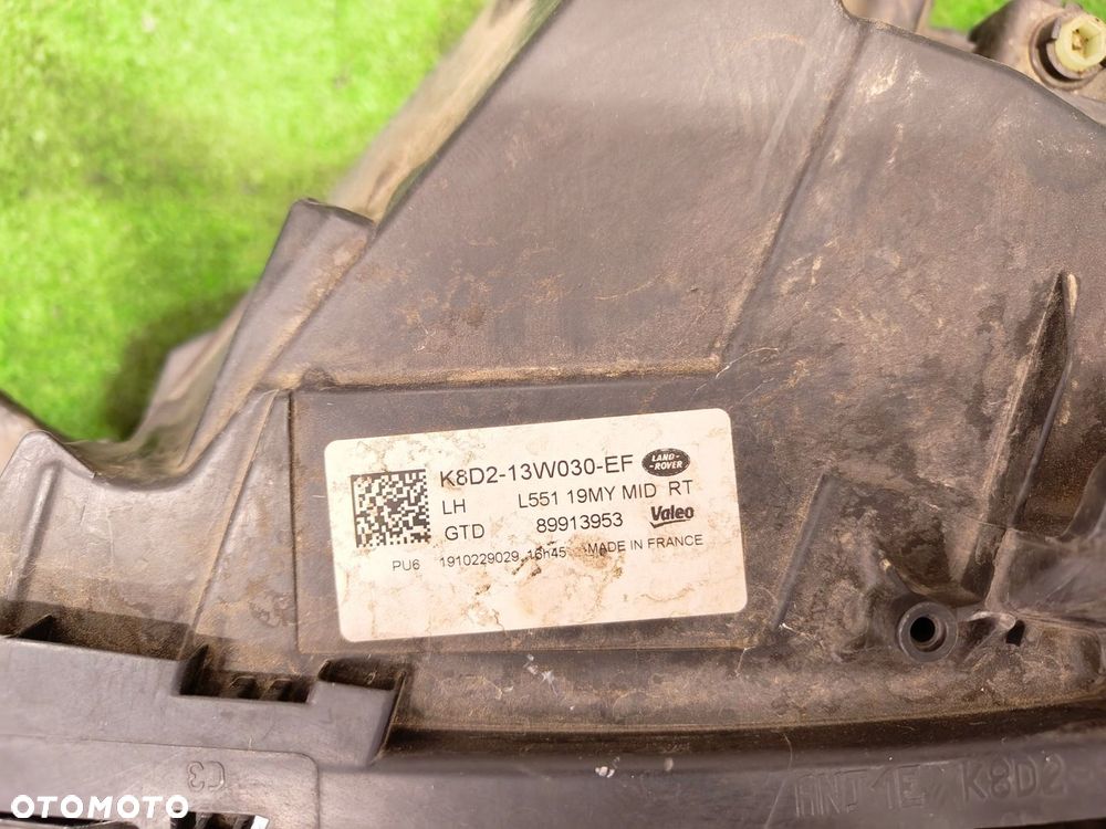 RANGE ROVER EVOQUE L551 LAMPA PRZÓD MID LED K8D2-13W029-EF K8D2-13W030-EF - 5