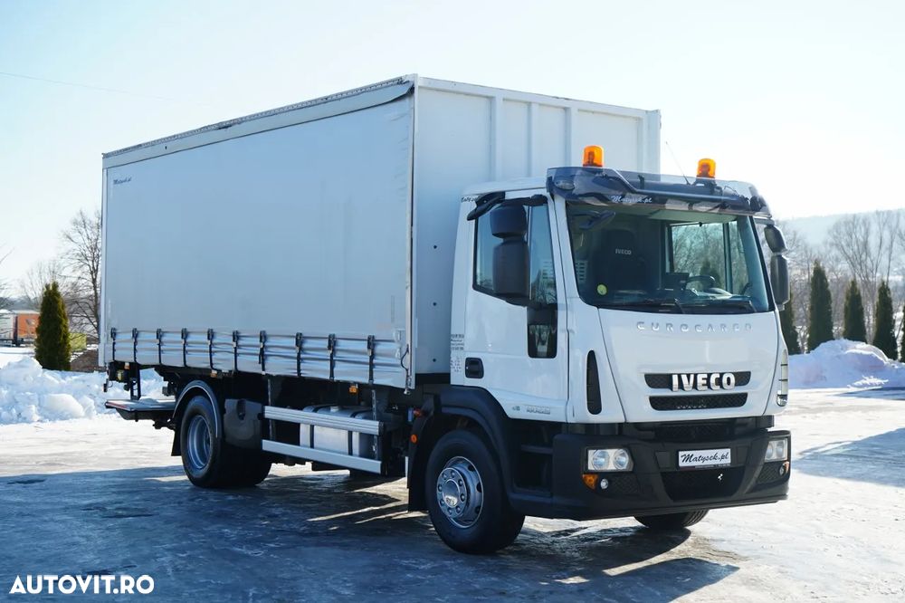 MAN EUROCARGO 160E25 E6 / CORTINĂ - 6 m / HAYON LATERAL / HAYON HIDRAULIC / AUTOMAT / - 8