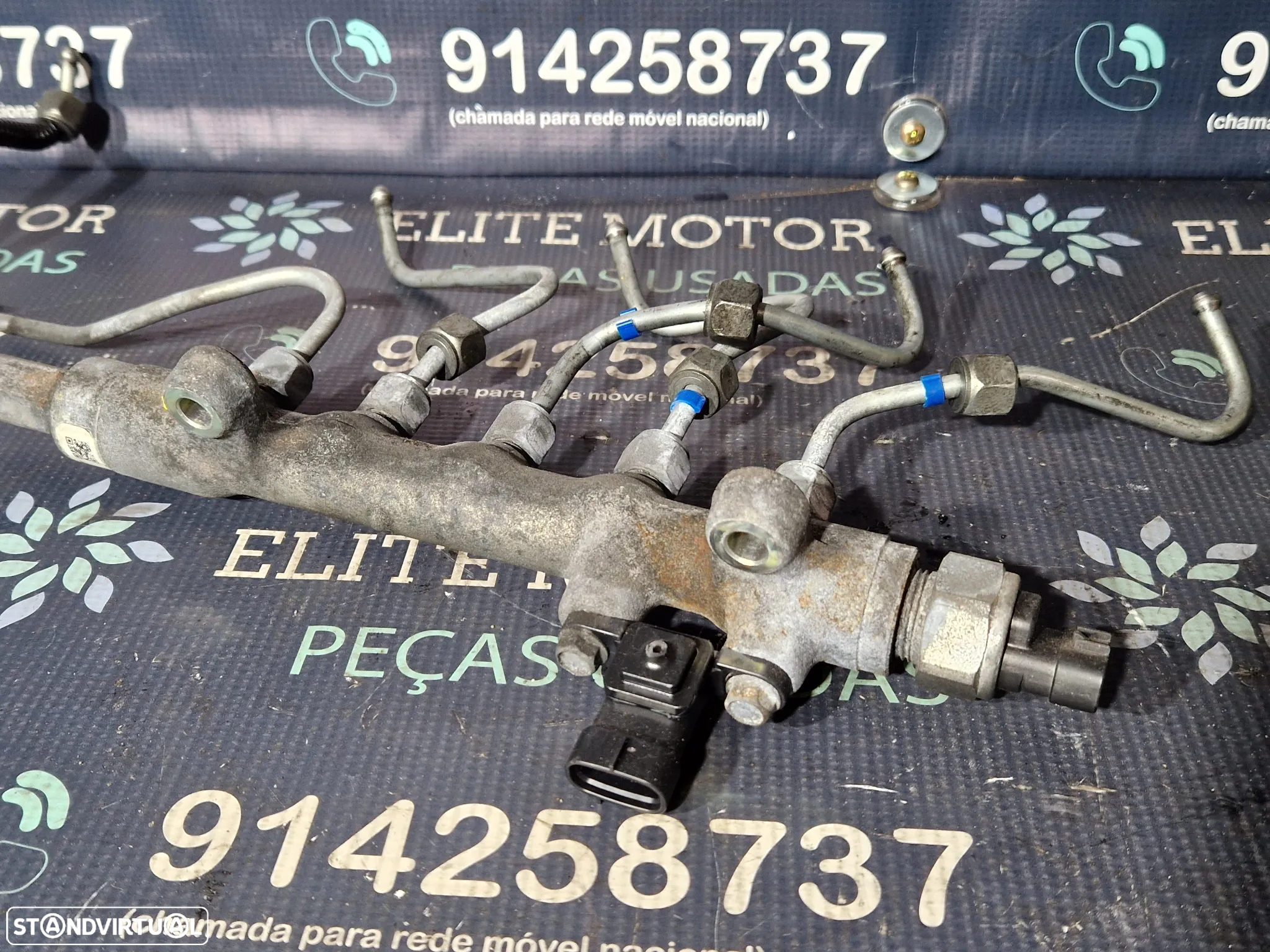 Regua de injeção usada MAZDA 6 2.2D R2AA DENSO - 3