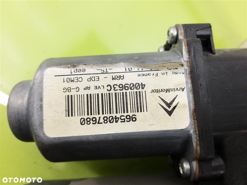 Podnośnik szyby przód lewy Citroen C4 Picasso 2006-2013r 9654087680 - 7