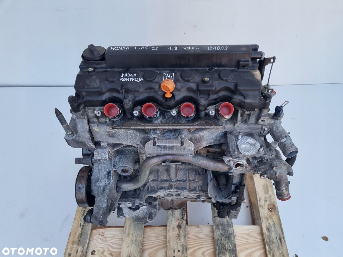 SILNIK KOMPLET Honda Civic VIII UFO 1.8 i-VTEC 140KM ładna kompresja R18A2 - 1