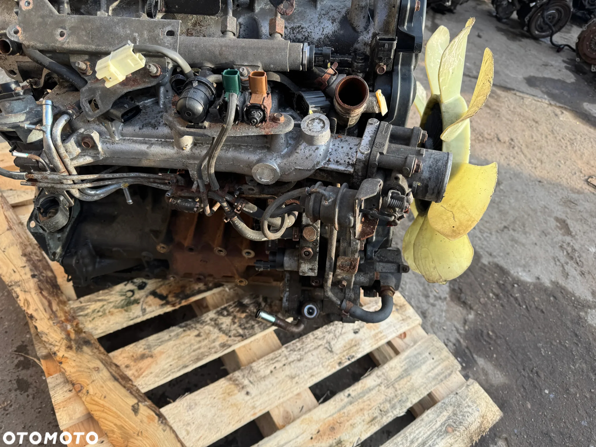 silnik wlae 2.5 tdci ford ranger kompletny 155 tys Euro 5 11r. - 10