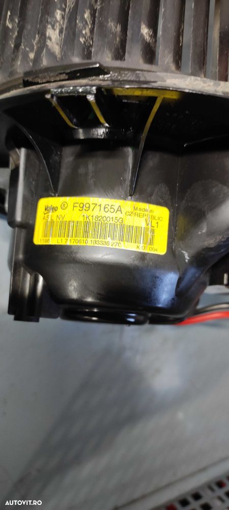 Ventilator bord vw golf hatchback 6 1.6 CAY cod 3C0907521F - 3