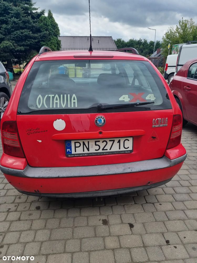 Skoda octavia 1 lift kombi 4x4 2.0 8v 115KM AZH skrzynia ERW / KS lakier 8180 na części - 7