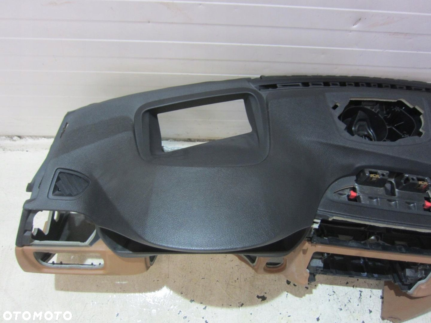 BMW F34 F30 F36 DESKA ROZDZIELCZA CZARNA BRĄZ HEAD UP HUD ORYG 51459248001 - 2