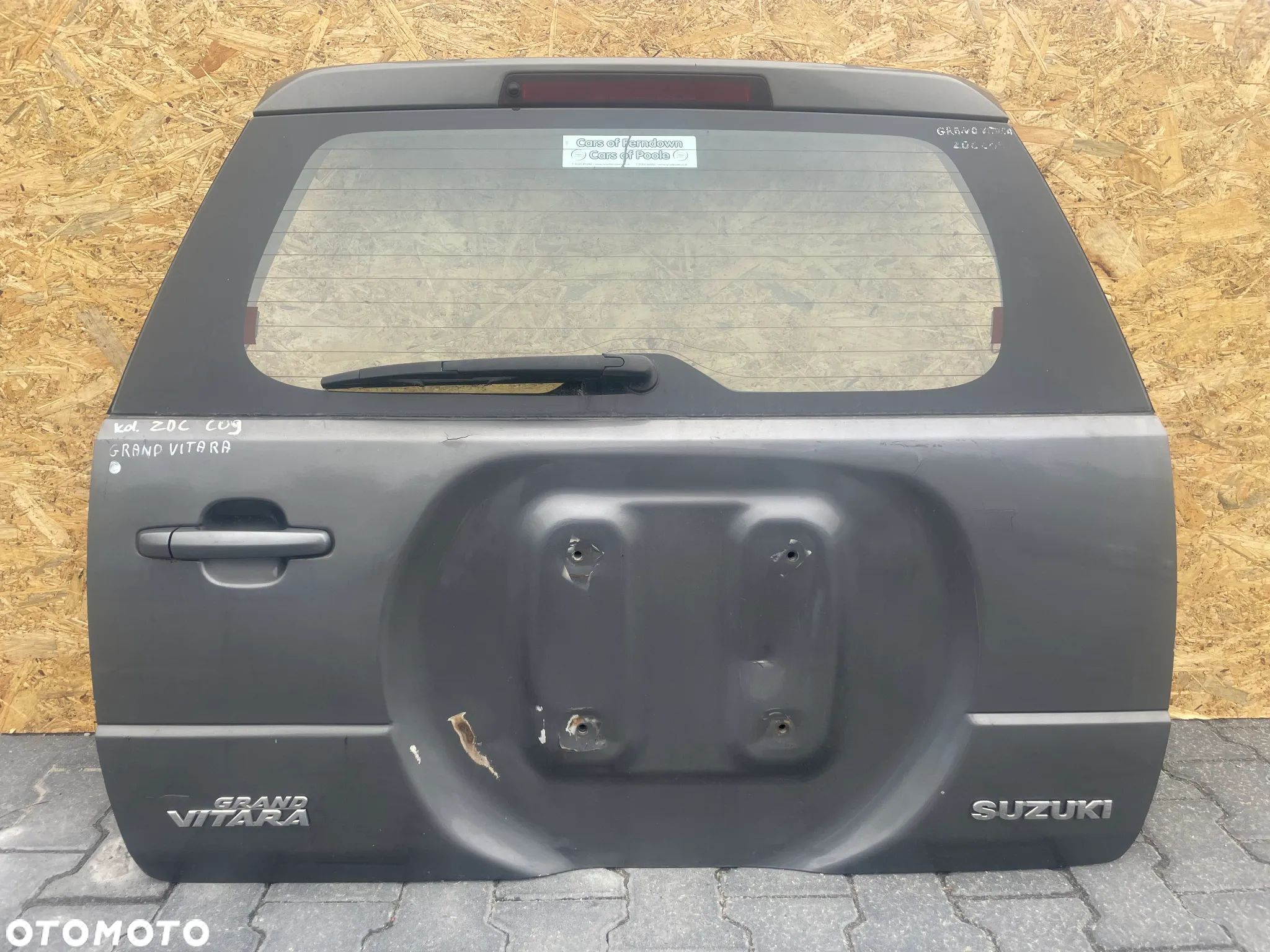 Suzuki Grand Vitara Klapa Bagażnika Kol: ZDL C09 - 1