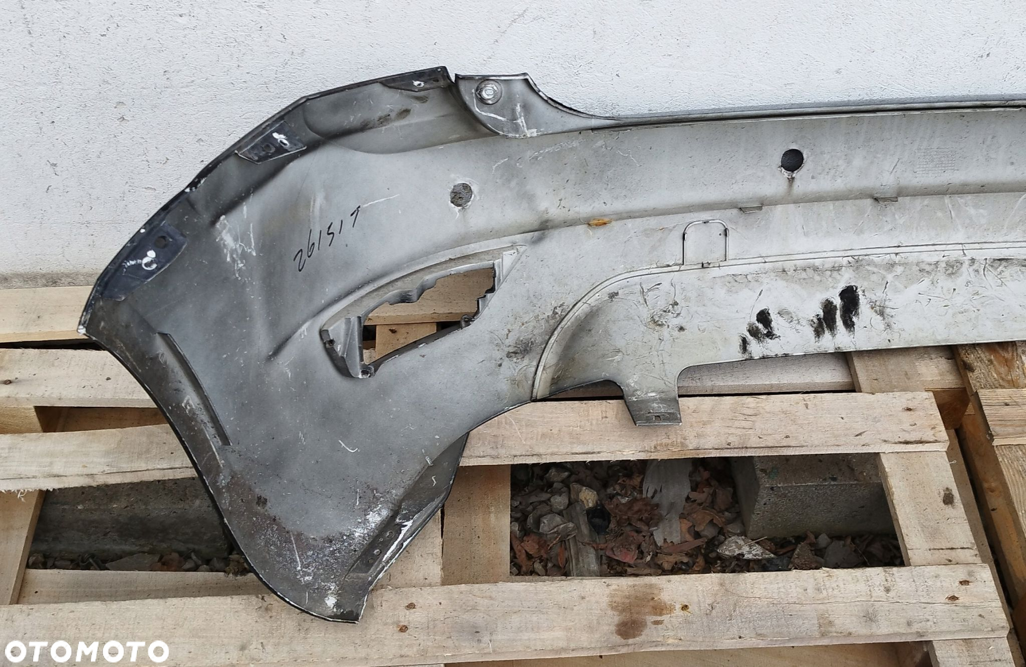 FORD FOCUS MK2 II LIFT ST 08-12 ZDERZAK TYŁ TYLNY POD PDC 8M51-A17906-A - 5