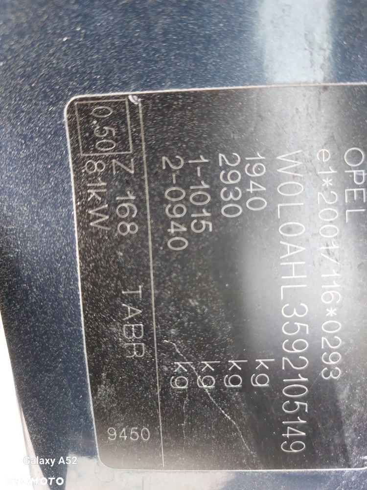 Zderzak OPEL ASTRA H KOMBI LIFT 1,7D 09R. maska,drzwi,klapa,lampy.... - 8