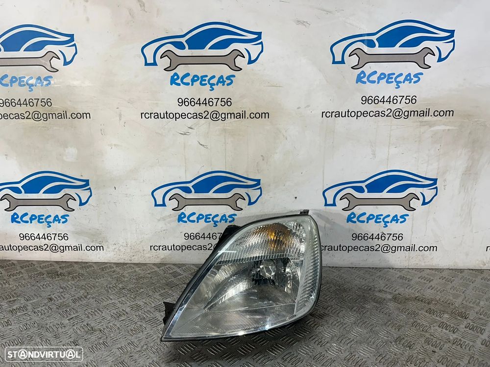 Conjunto Farois Oticas Originais Ford Fiesta 5 MK5 2002 – 2008 2S6X-13W029-BJ / 2S6X-13W030-DE - 8