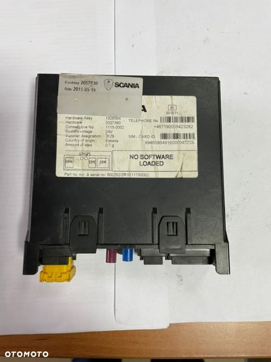 Jednostka sterująca GSM GPS Control Unit Scania RTC 2057830 - 1