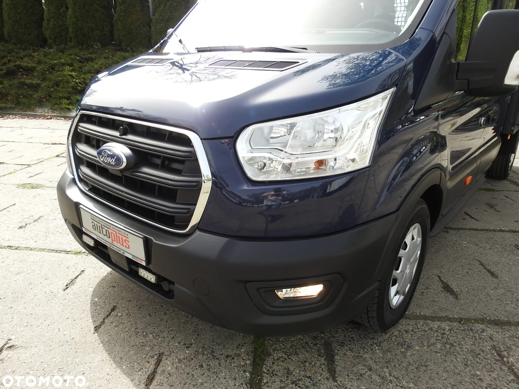 Ford TRANSIT SKRZYNIA PODWÓJNA KABINA DOKA 7 MIEJSC TEMPOMAT KLIMATYZACJA LEDY 130KM [ L06334 ] - 18