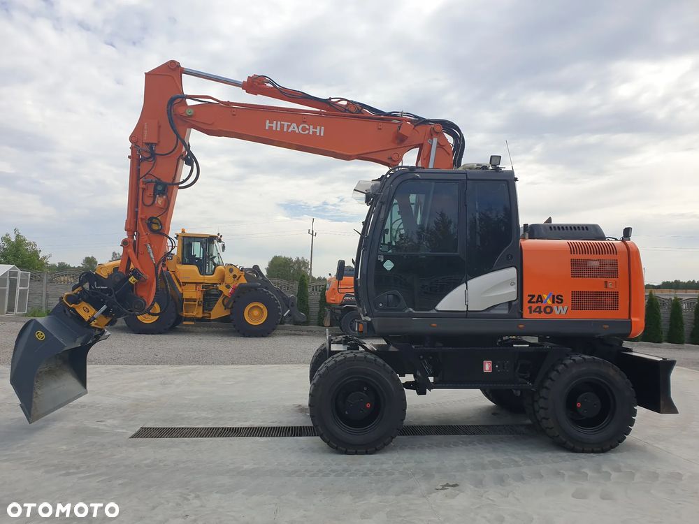 Hitachi ZX 140W ROTOTILT SPROWADZONA ŁADNY STAN - 2