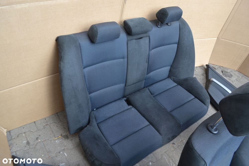 BMW E90 FOTELE KANAPA OPARCIE BOCZKI ALCANTARA SPORTSIZE MPAKIET KOMPLET - 13