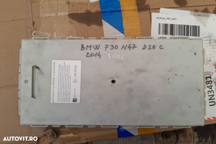 Modul confort 9314237 BMW Seria 3 F30/F31/F34 [2011 - 2016] Sedan 316 - 1