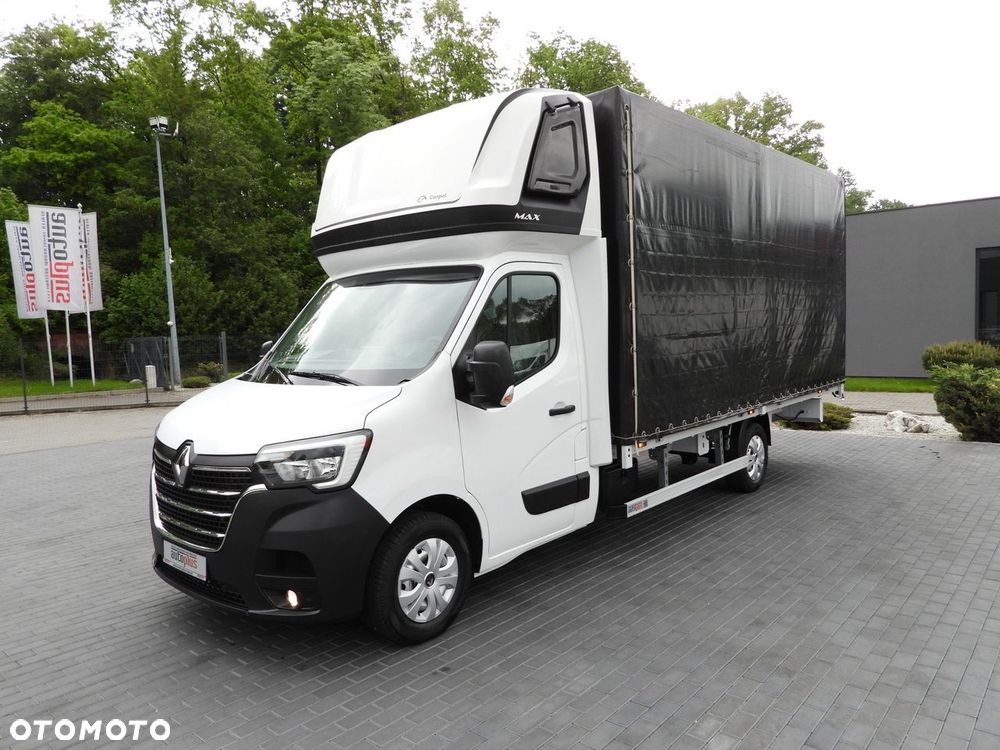 Renault MASTER  PLANDEKA 10 PALET WEBASTO TEMPOMAT LEDY PNEUMATYKA KLIMATYZACJA  165KM - 7