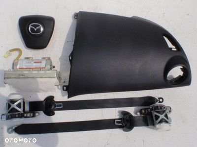 MAZDA 6 VI GH DESKA KONSOLA KOKPIT PULPIT PÓŁKA PARAPET ZAŚLEPKA PODUSZKI PASAŻERA DESKI AIRBAG naprawa regeneracja OKAZJA sprawdź Raz2 !!! - 3