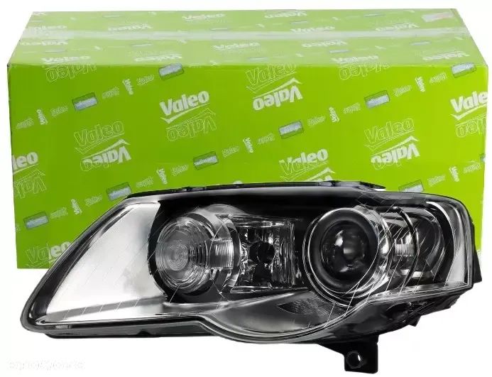 Vw Passat B6 2007-2010 Bi Xenon Led Skrętny Lewy Nowy Valeo Oryginał 3C0941751K 3C0941753K - 1