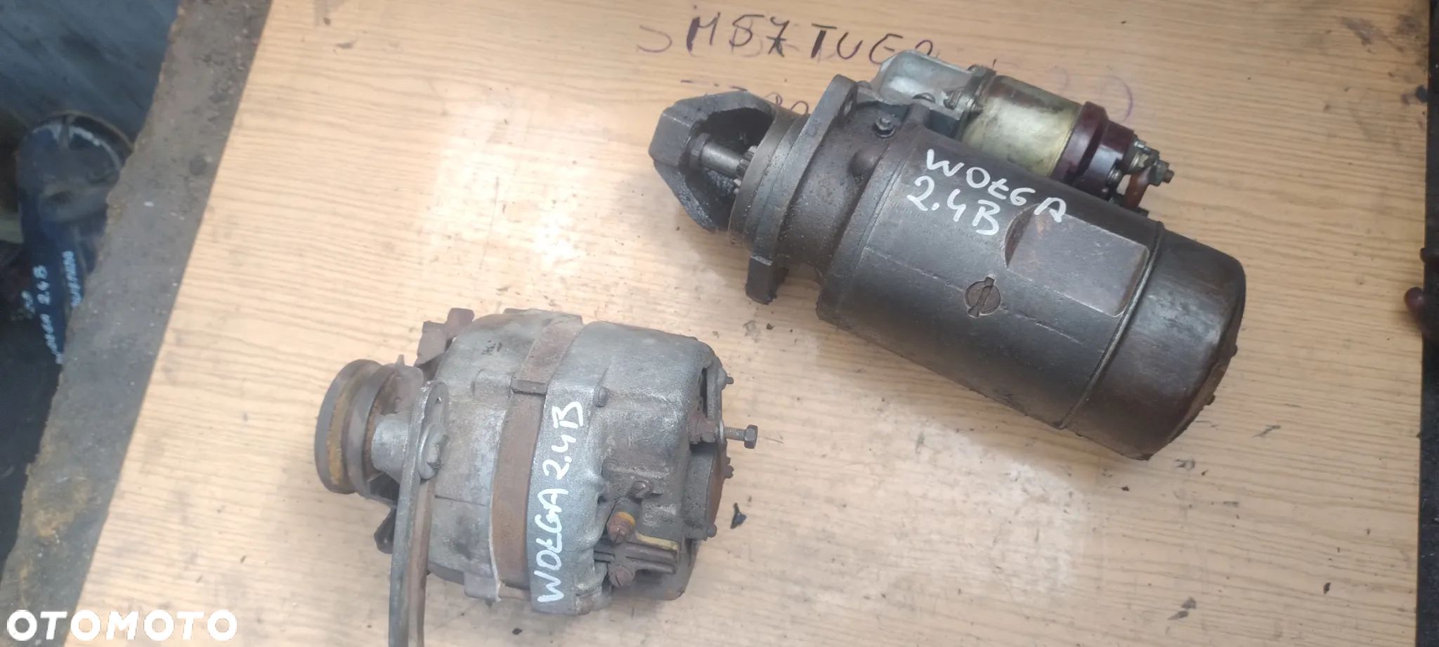 WOŁGA GAZ 2,4 UAZ rozrusznik alternator - 1