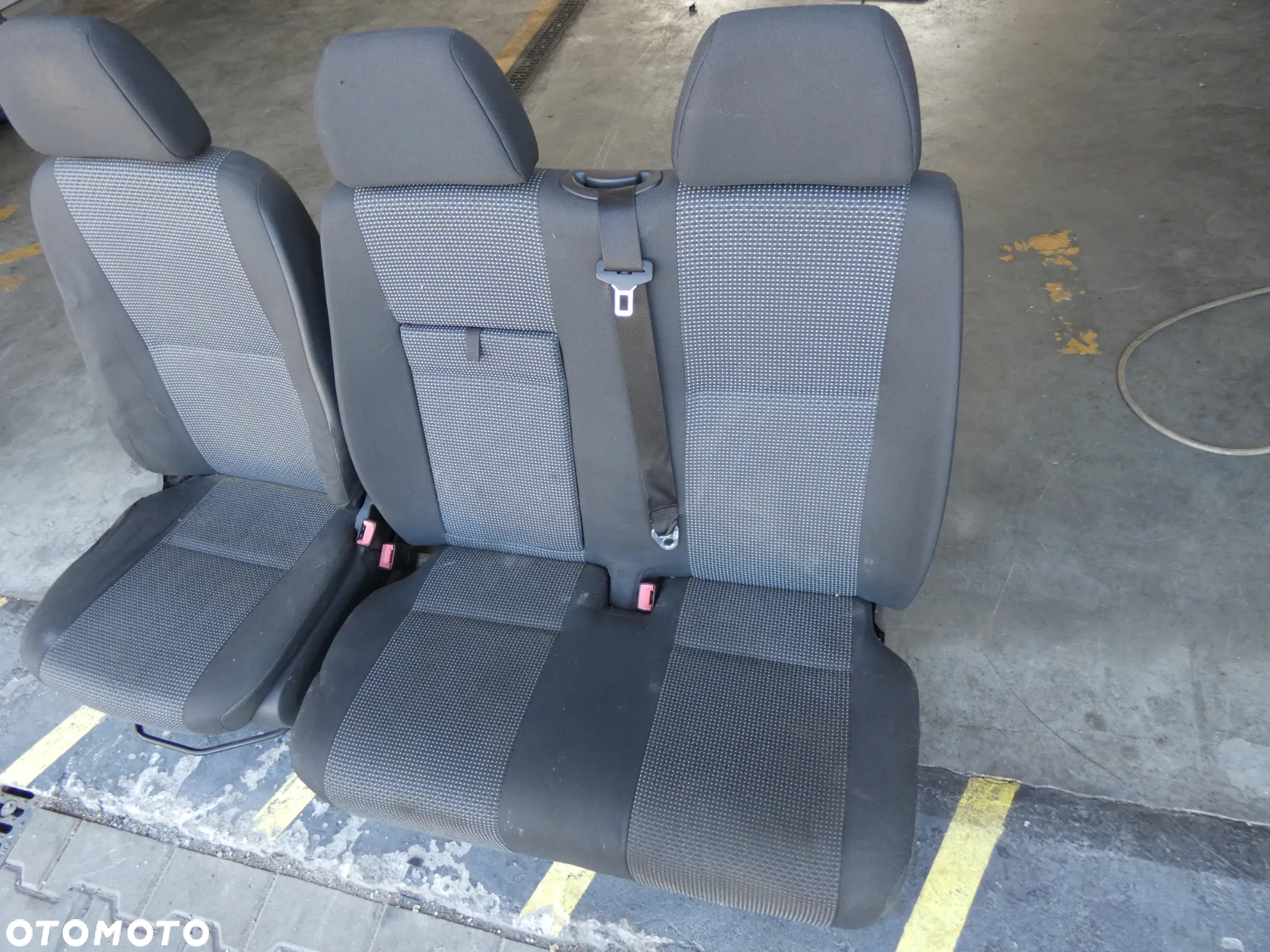 MERCEDES SPRINTER W906 FOTELE PRZÓD PRZEDNIE KOMPLET MATERIAŁ UK GORLICE - 2