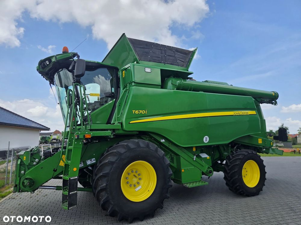 John Deere T670i 2018 Rok, heder 730X, GPS, Najnowsza i Najbogatsza Wersja, Nie Malowany, Stan Idealny - 4