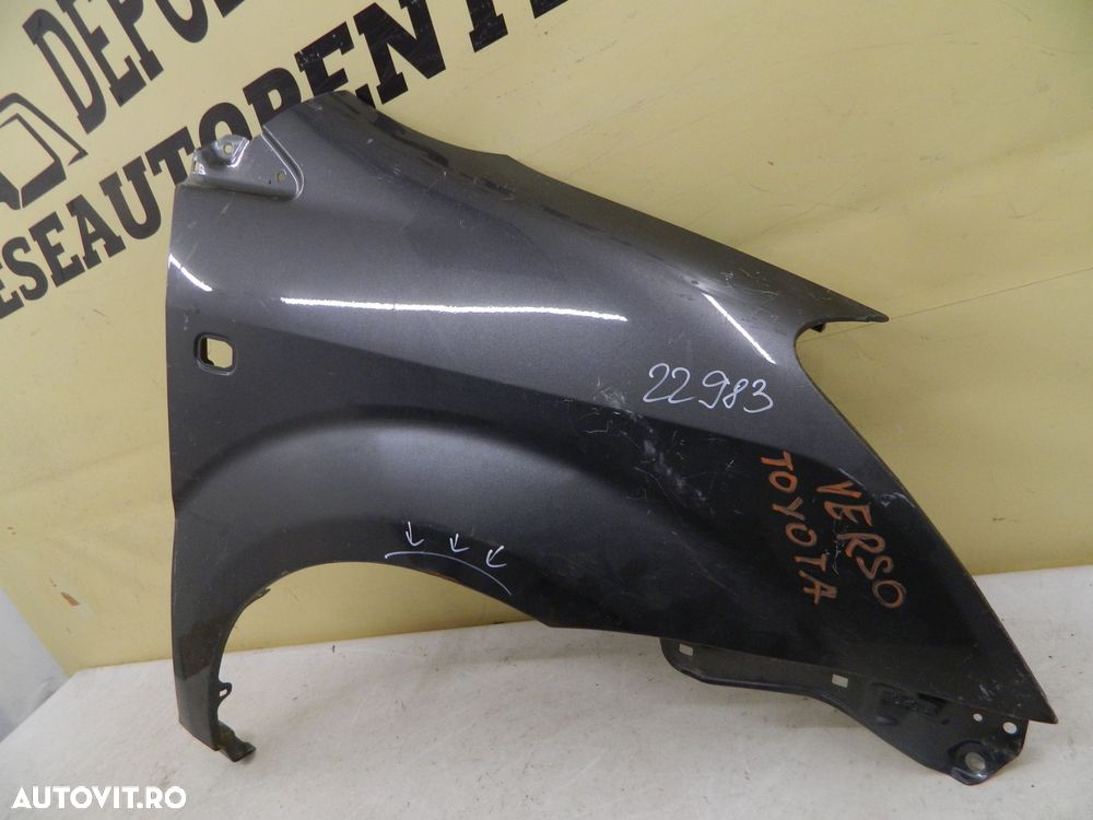 Aripa dreapta fata Toyota Corolla Verso, 2004, 2005, 2006, 2007, 2008, 2009. - 5