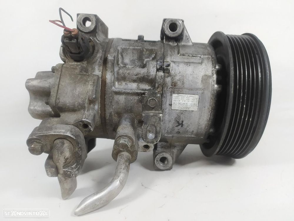COMPRESSOR AR CONDICIONADO TOYOTA COROLLA VERSO 2006 -4472601741 - 8