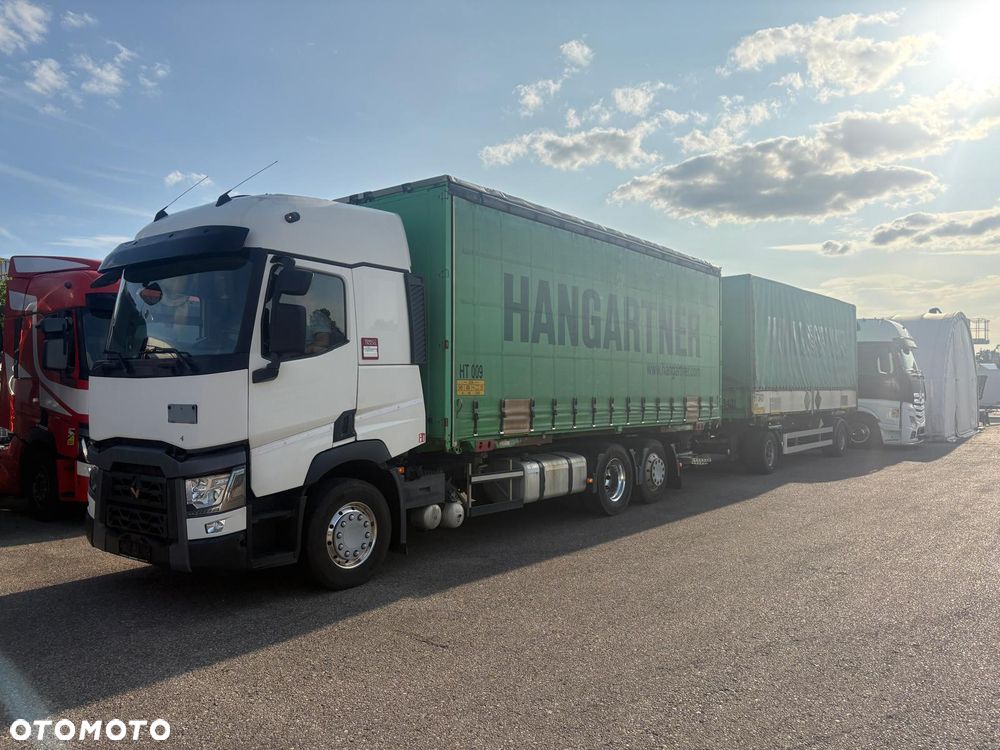 Renault T460 / BDF / STANDARD / Regulowany BDF standard i MEGA / Winda / Super stan / IMPORT SZWAJCARIA / FULL SERWIS / ALUFELGI / PODNOSZONA I SKRĘTNA OŚ - 2