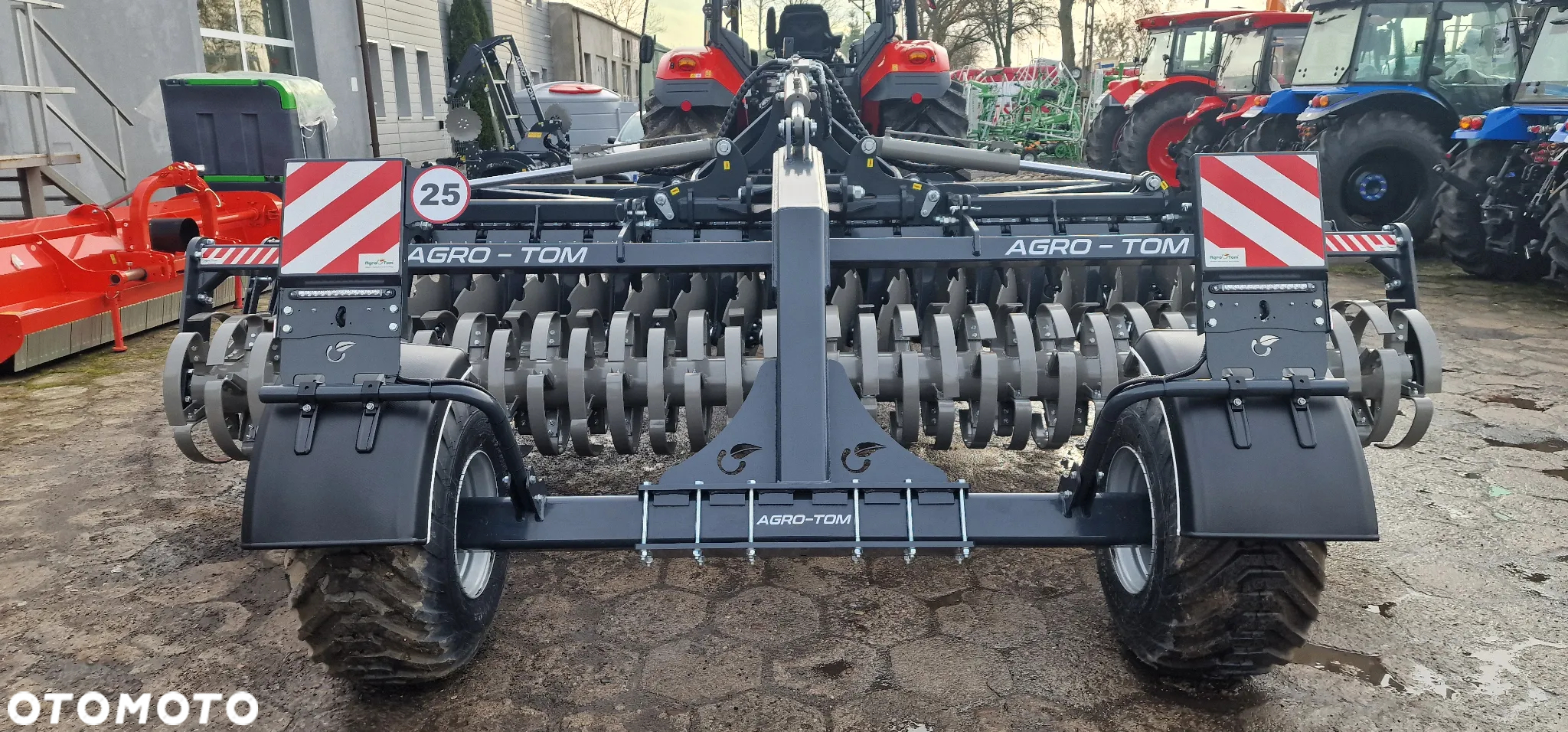 Agro-tom ATHL 4,5m Nowy Agregat talerzowy brona talerzowa na wózku, półzawieszana - 4