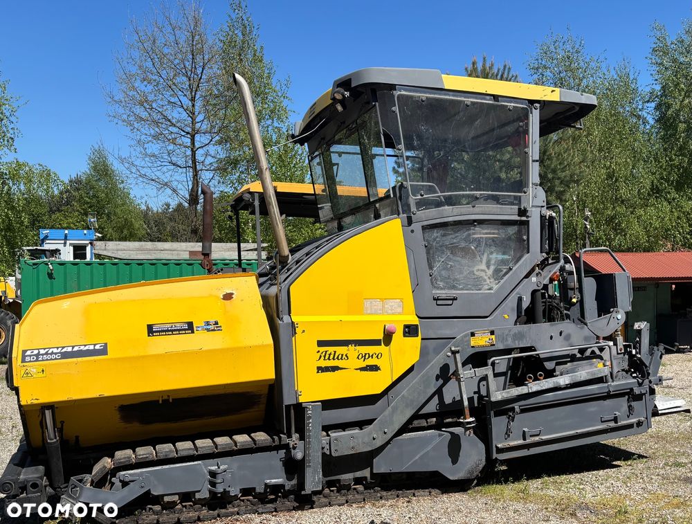 Dynapac Atlas Copco SD2500CS Rozściełacz Asfaltu na gąsienicach 2015rok układarka 2,5-5m Niwelacja, stan bdb - 2