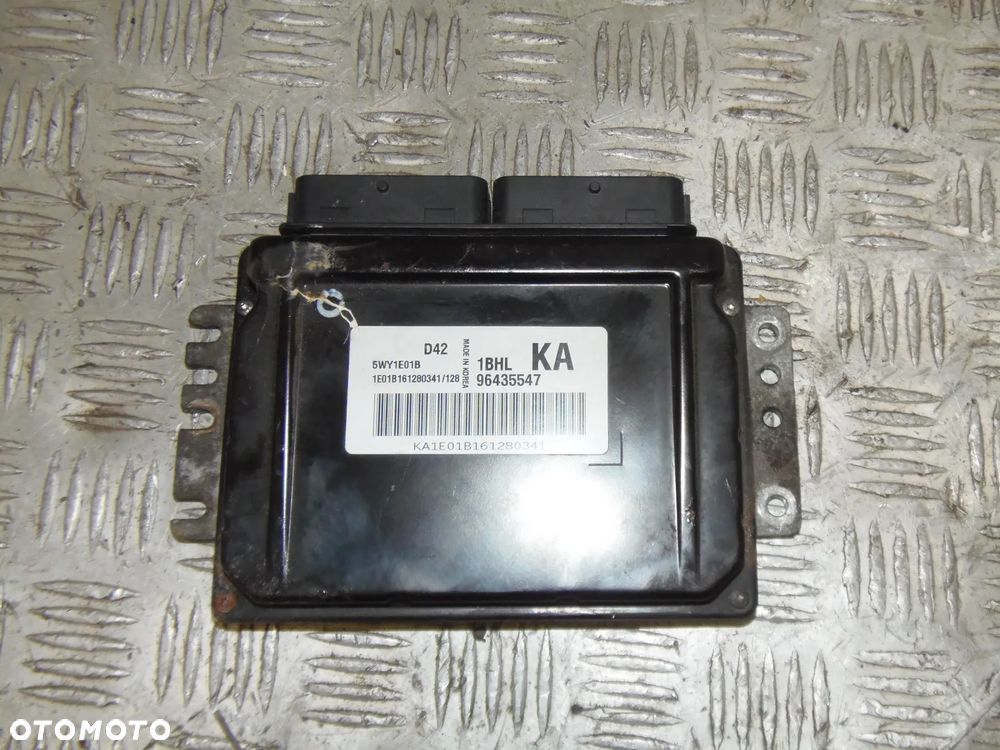 STEROWNIK KOMPUTER SILNIKA CHEVROLET LACETTI 96435547 - 1