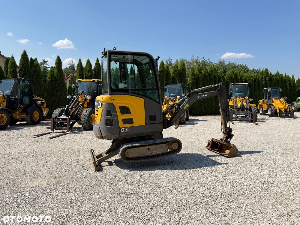 VOLVO EC18D EC 18 D MINIKOPARKA / ORYGINAŁ / Z NIEMIEC / POWERTILT / koparka jcb kubota hitachi yanmar bobcat zx 19 e17 KX018 PC 18 SV 18 czesci hydraulika - 14