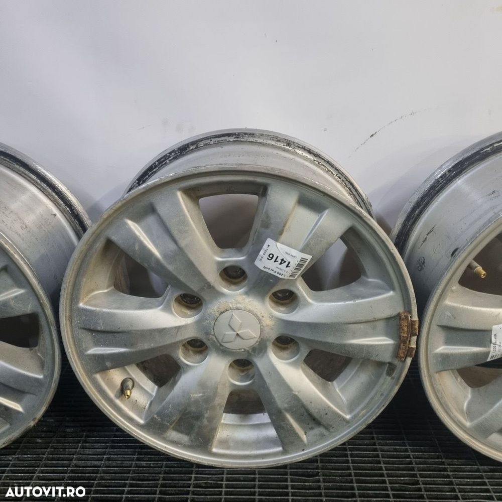 Jante aliaj Mitsubishi L200 Facelift 2010 - 2015 (1416) R16 6x135/et nu este vizibil - 3