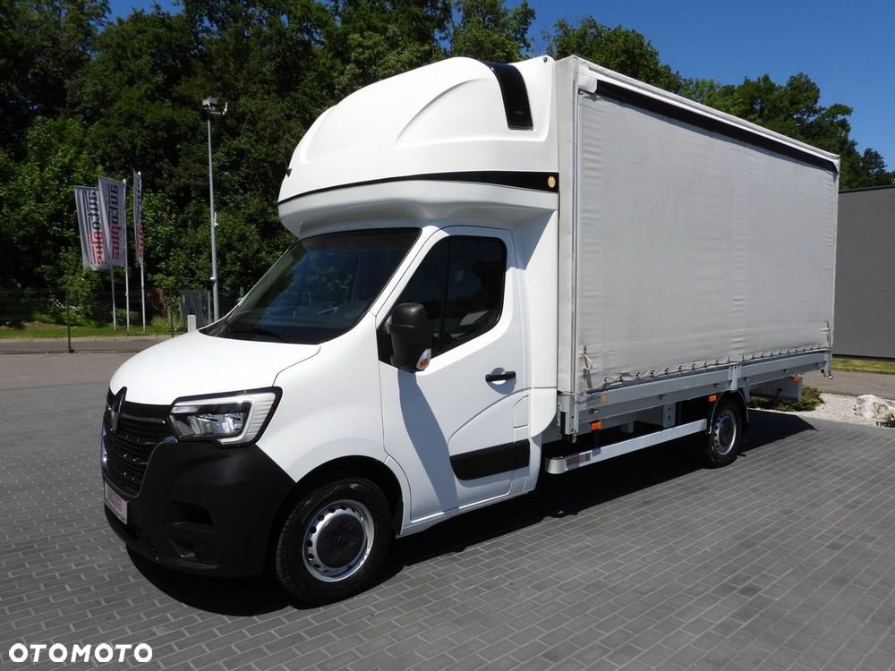 Renault MASTER  PLANDEKA 10 PALET WEBASTO TEMPOMAT LEDY PNEUMATYKA KLIMATYZACJA  165KM - 7