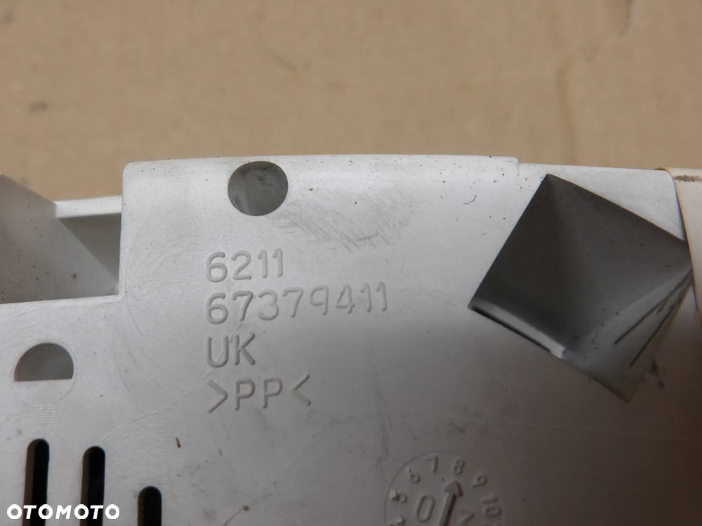 MINI COOPER R50 R53 01-06r 1.6B LICZNIK ZEGARY 67379411 - 7