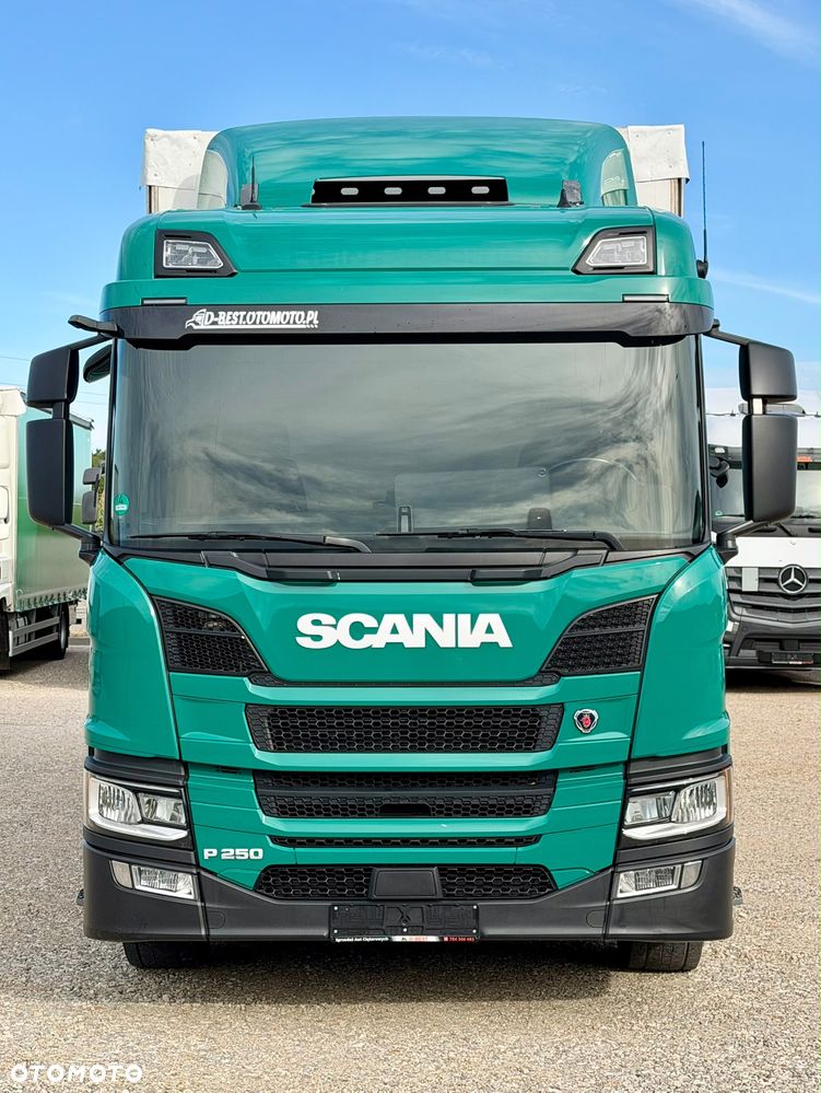 Scania P250 / FIRANKA / WINDA / 220 TYŚ KM / 18 EUROPALET / AUTOMAT / SYPIALKA / 2019 ROK / 9 520 KG ŁADOWNOŚCI / SILNIK 6 / 2019 ROK / JAK NOWA - 7