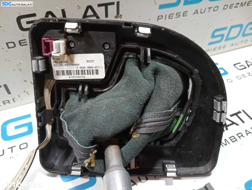 Timonerie Ansamblu Maneta Schimbator Viteze Cutie Automata BMW Seria 5 E60 E61 2.5 D 2003 - 2010 Cod ZF756034601 7034089-07 [M6533] - 6
