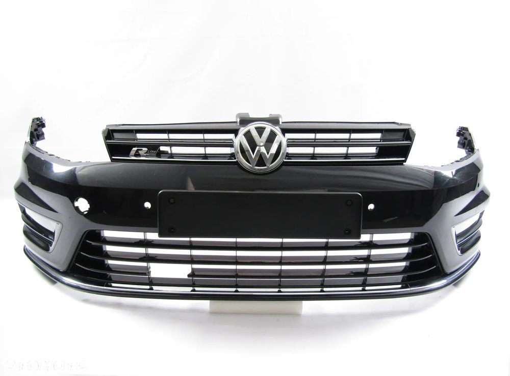 Zderzak przedni VW Golf 7 12 - 17 R Line Sprysk. / Pdc-4 Lakier LC9X - 6
