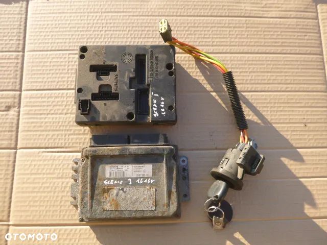 ZESTAW STARTOWY KOMPUTER STACYJKA CZYTNIK BSI RENAULT SCENIC I LIFT 1.6 16V 99-02 - 2