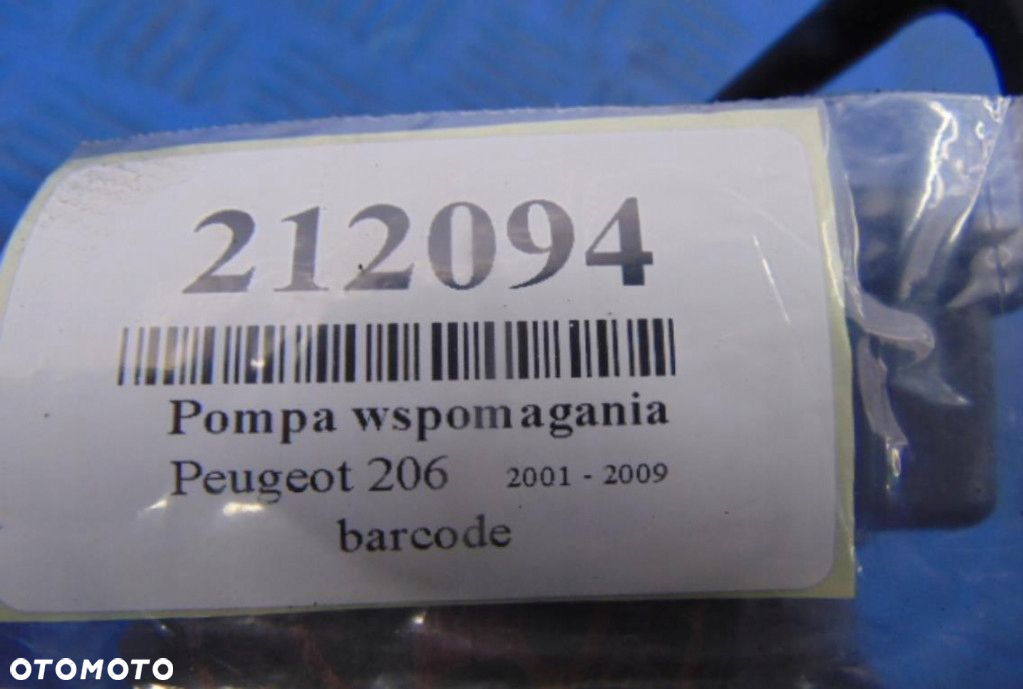 PEUGEOT 206 2.0HDI POMPA WSPOMAGANIA - 6