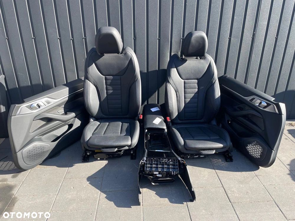 FOTELE TAPICERKA BMW i4 4 G26 SPORTY SKÓRA GRZANE ELEKTRYCZNE HARMAN PAMIĘĆ - 1