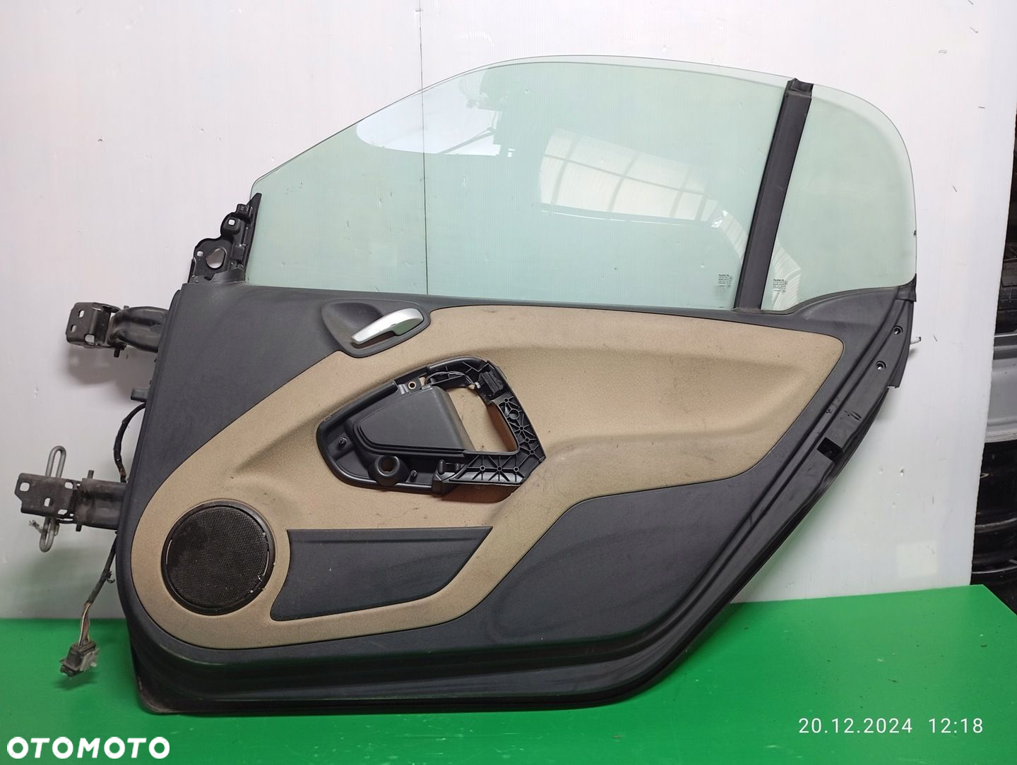 DRZWI PRAWE Z SZYBA PODNOSNIK SZYBY SMART FORTWO II 2 451 07- - 8